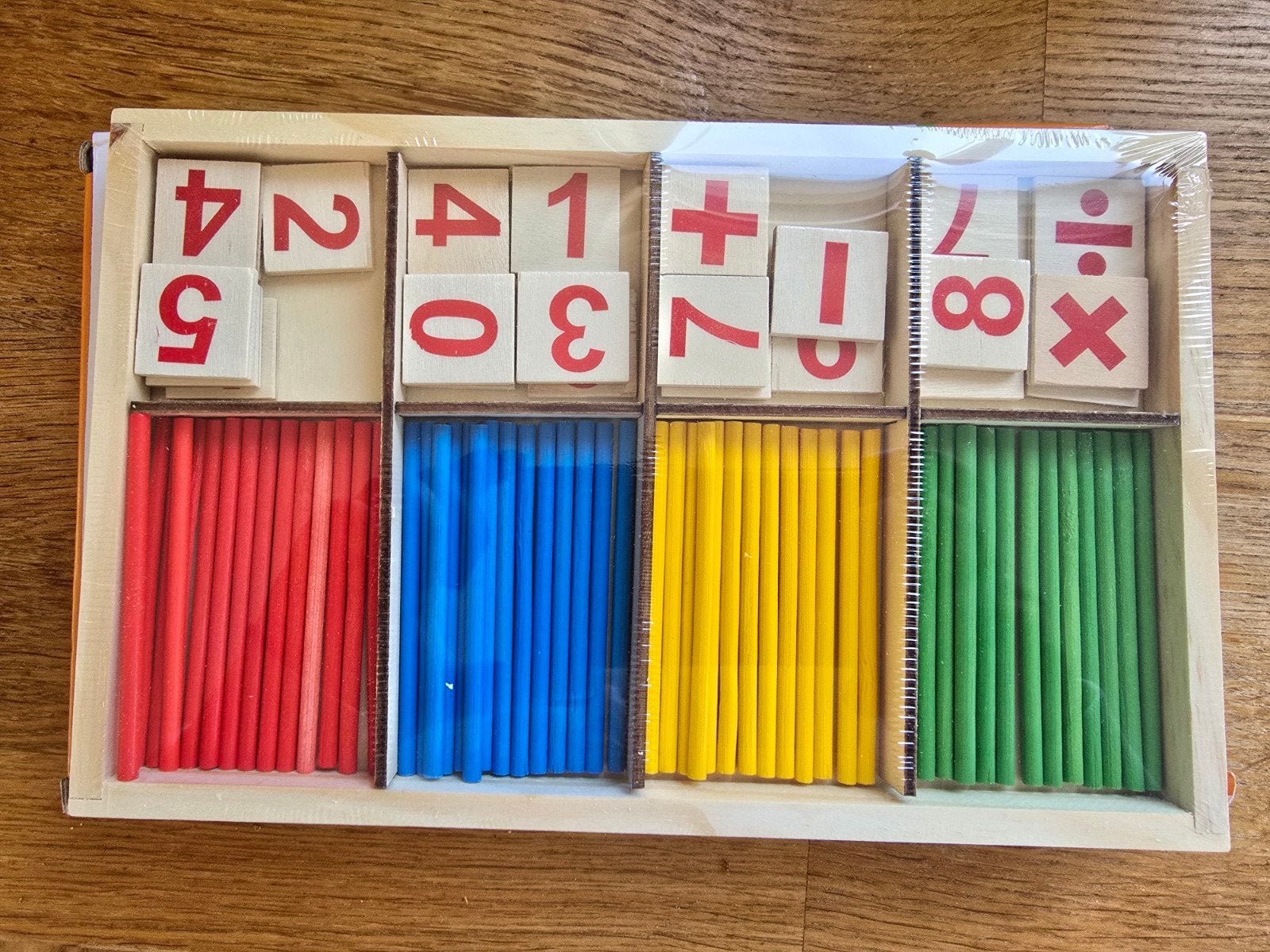 Montessori Rekenstokjes - Educatief Telspeelgoed, Ophalen of Verzenden, Nieuw, Rekenen