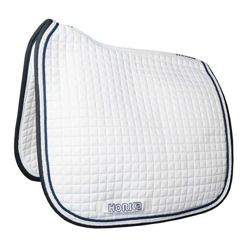 Wit strass Horka zadeldek dressuur Chic maat pony, Wit, Nieuw, Ophalen of Verzenden, Pony (P)