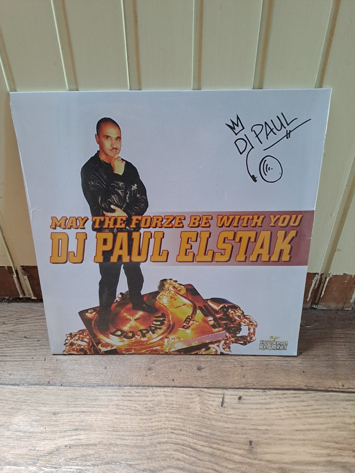dj paul elstak may the force be with you. lp, Ophalen of Verzenden, Gebruikt, 12 inch