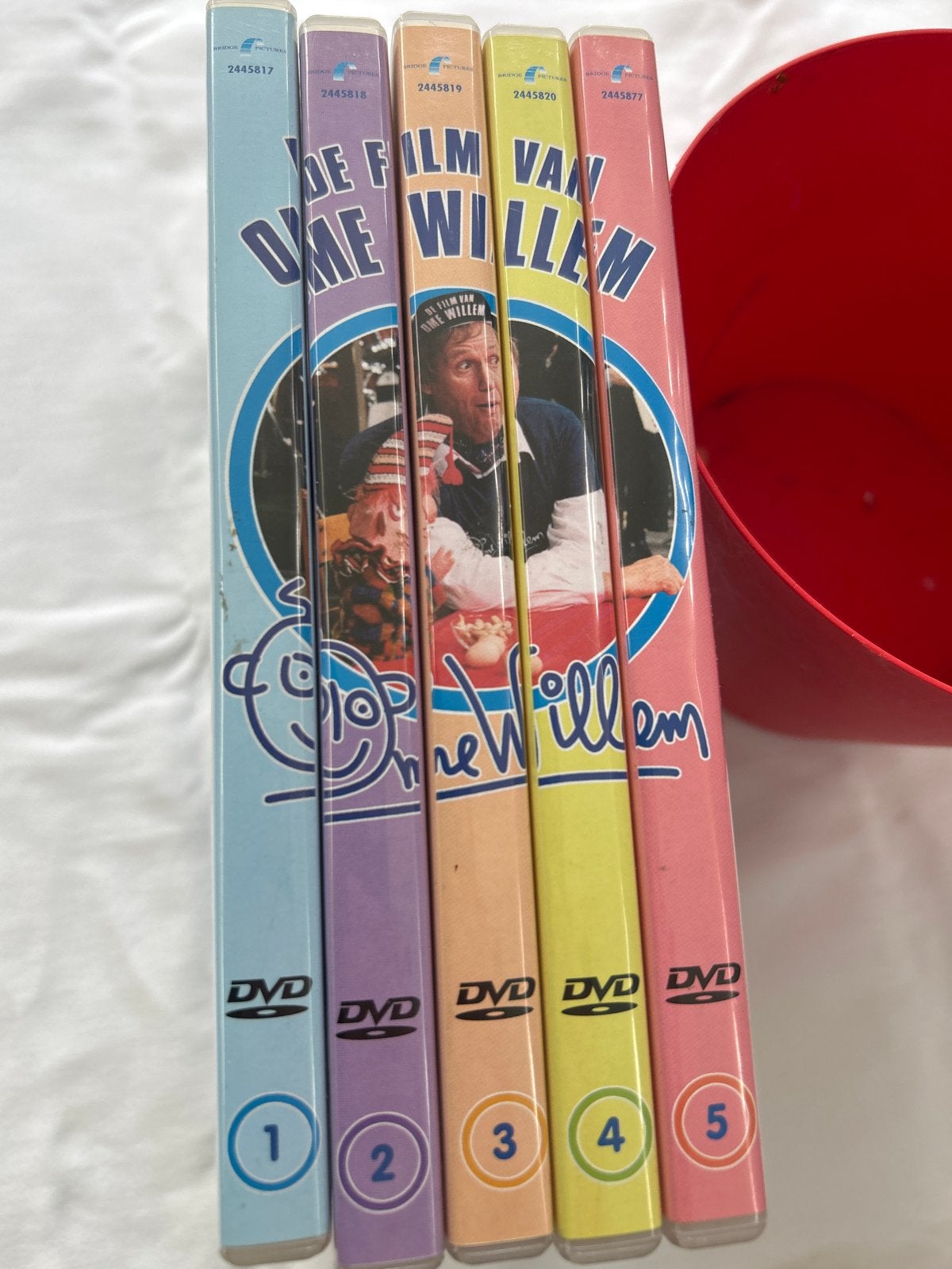 De Film van Ome Willem DVD Box - Complete Collectie (5 Discs, Verzamelbox, Verzenden, Alle leeftijden, Nederlands