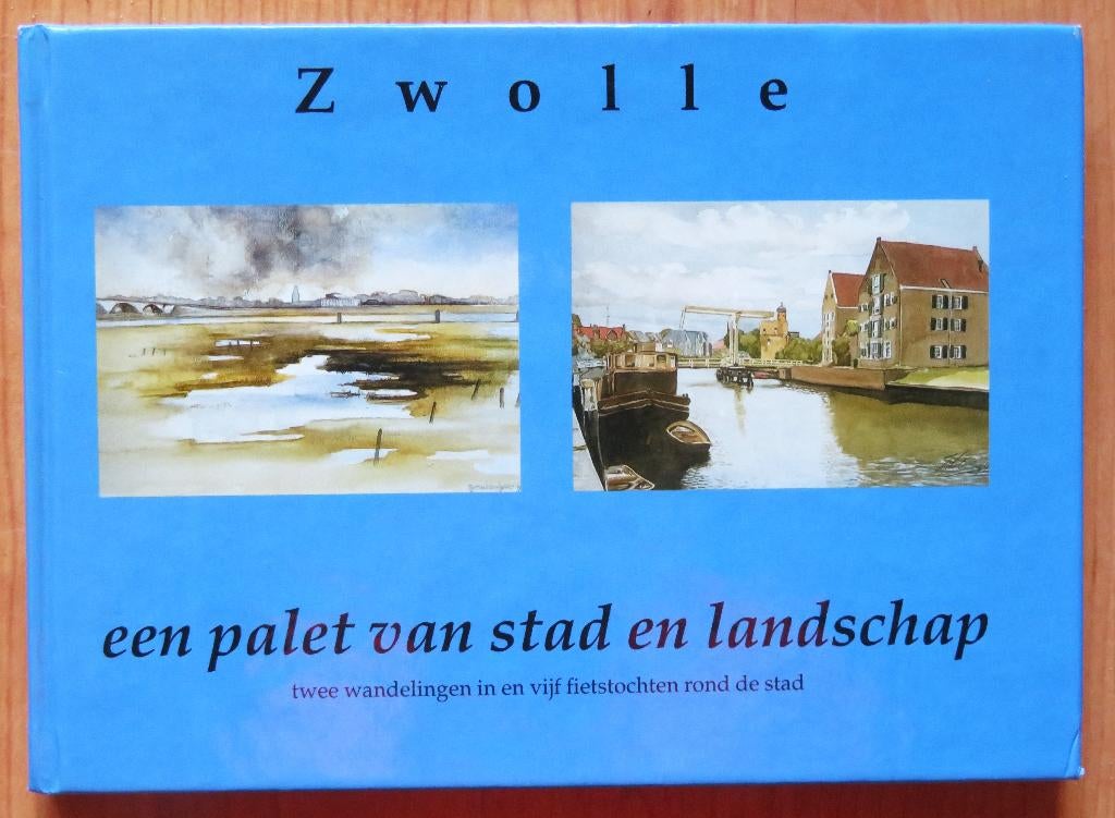 Zwolle palet van stad en landschap ( schilderijen tekeningen, Ophalen of Verzenden, Zo goed als nieuw