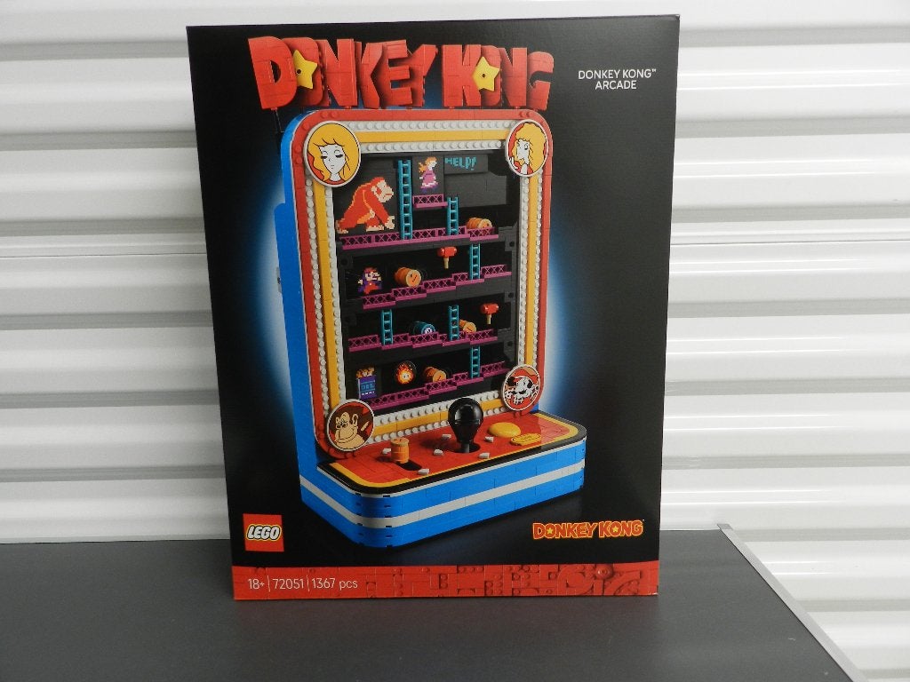 LEGO Donkey Kong-arcadekast (72051), Overige thema's, Lego, Nieuw, Ophalen of Verzenden