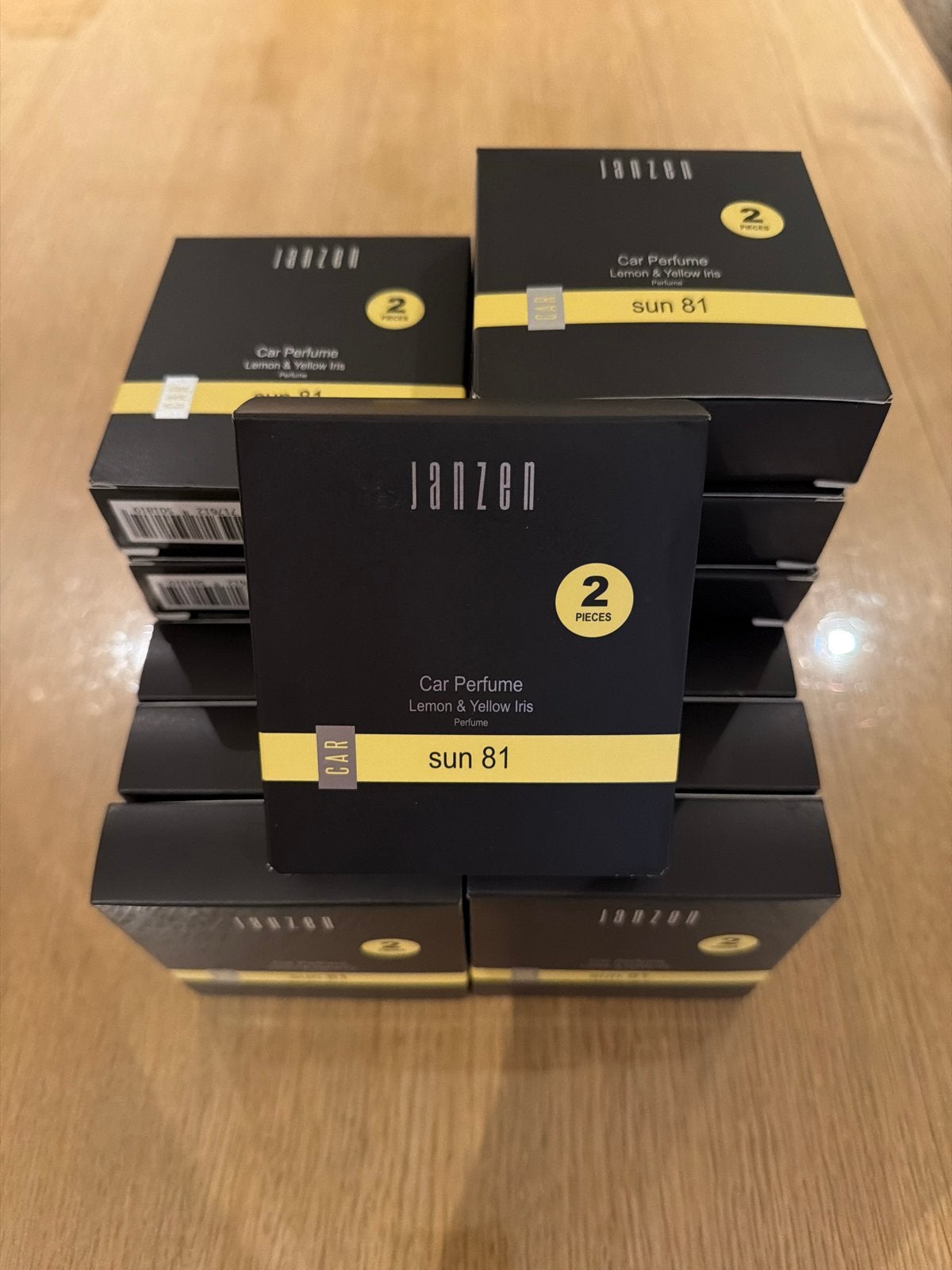 Janzen Car Perfume Sun 81 (2 stuks), Auto diversen, Janzen, Nieuw, Ophalen of Verzenden, Janzen@janzen.com