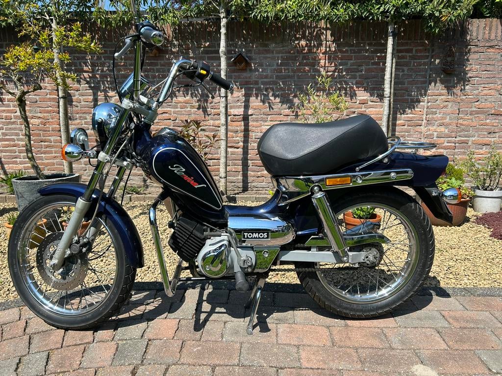 Tomos Revival 2005 - Blauw Kenteken - Topconditie, Fietsen en Brommers, Ophalen, Zo goed als nieuw, Revival, Maximaal 25 km/u