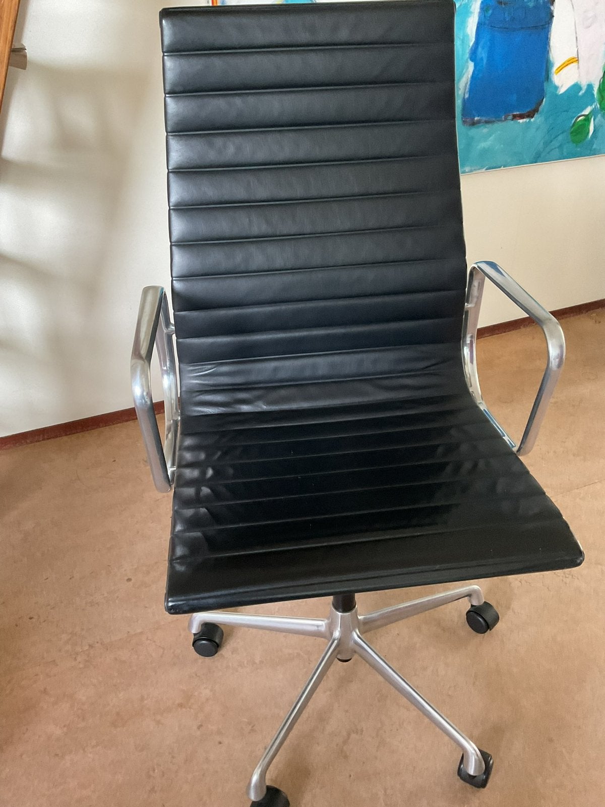 Vitra Eames bureaustoel, Ophalen, Zo goed als nieuw, Zwart