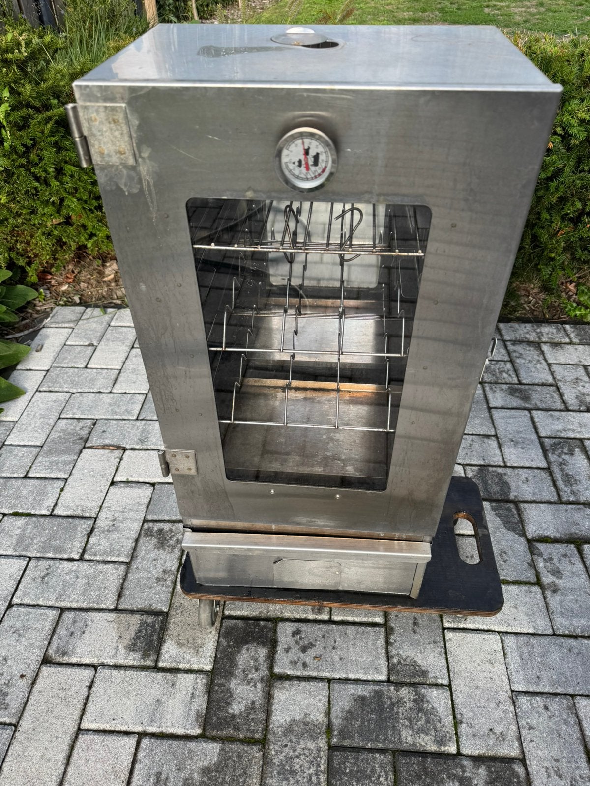 Rookoven RVS warm en koud roken, Ophalen, Zo goed als nieuw