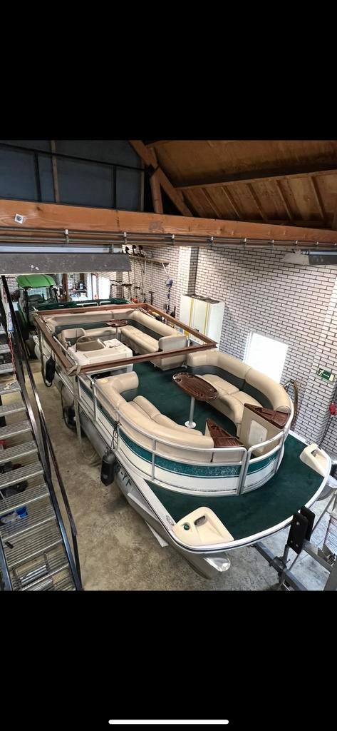 Pontonboot Harris Kayot Euro Classic met 40pk Yamaha, Ophalen, Gebruikt