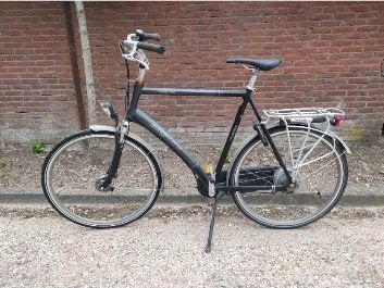 Batavus Ouverture heren Stadsfiets - Frame 65 cm, Fietsen en Brommers, Fietsen | Heren | Herenfietsen, Ophalen, Gebruikt, Versnellingen