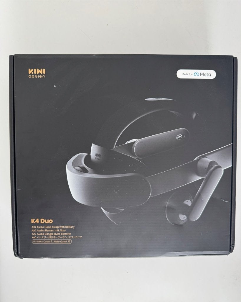 KIWI Design K4 Duo Battery & Headphone Strap for Quest 3(S), Audio, Tv en Foto, Koptelefoons, Gaming, Nieuw, Wit, Ophalen