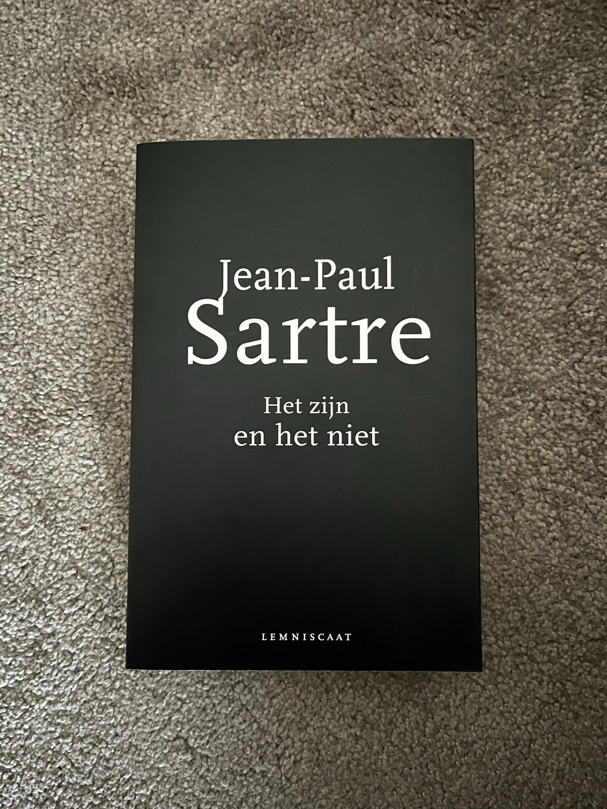 Jean-Paul Sartre - Het zijn en het niet, Verzenden, Nieuw, Nederland