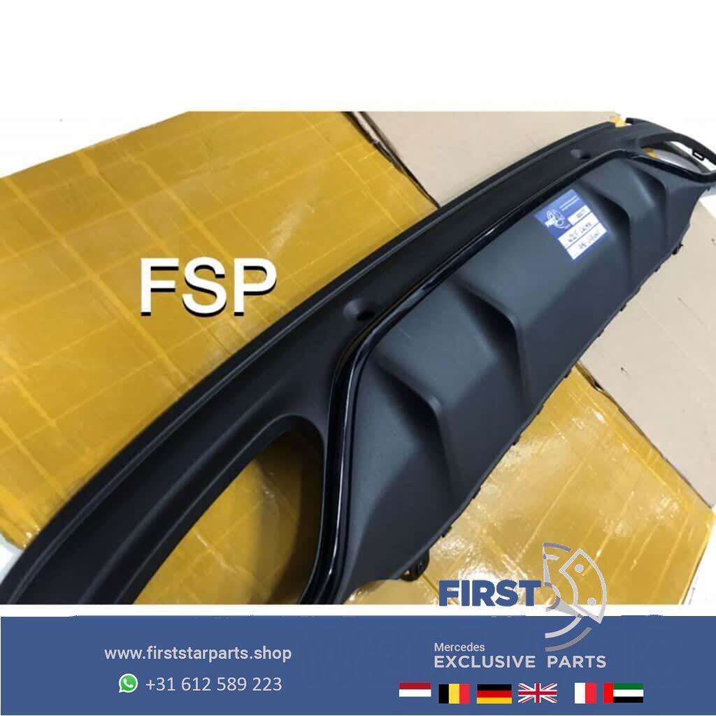 W205 C43 AMG Diffuser Mercedes C Klasse origineel bumper spo, Gebruikt, -, Ophalen of Verzenden, -