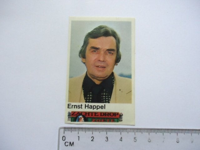 sticker oud WK 1978 Voetbal Ernst Happel Gilda rotterdam, Verzenden, Zo goed als nieuw, Bedrijf of Vereniging
