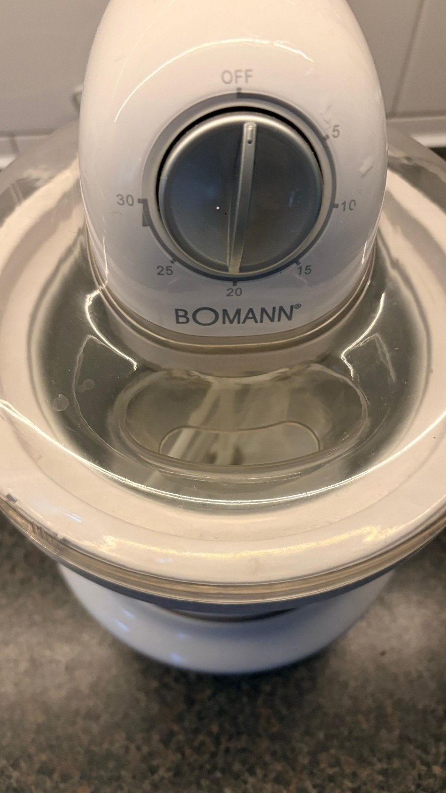 Bomann ijsmachine – zelf ijsjes maken!, Witgoed en Apparatuur, Ophalen, Gebruikt