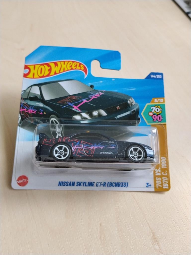 Hotwheels Nissan skyline R33, Ophalen of Verzenden, Nieuw, Auto