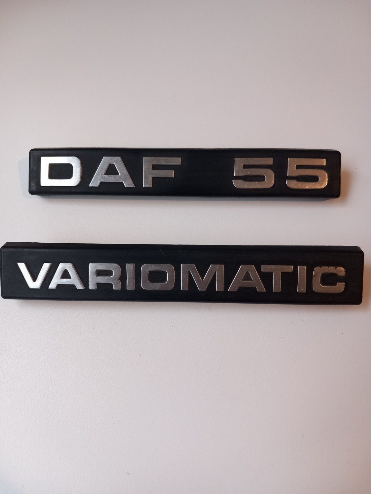Vintage Daf 55 Variomatic embleem, Ophalen of Verzenden