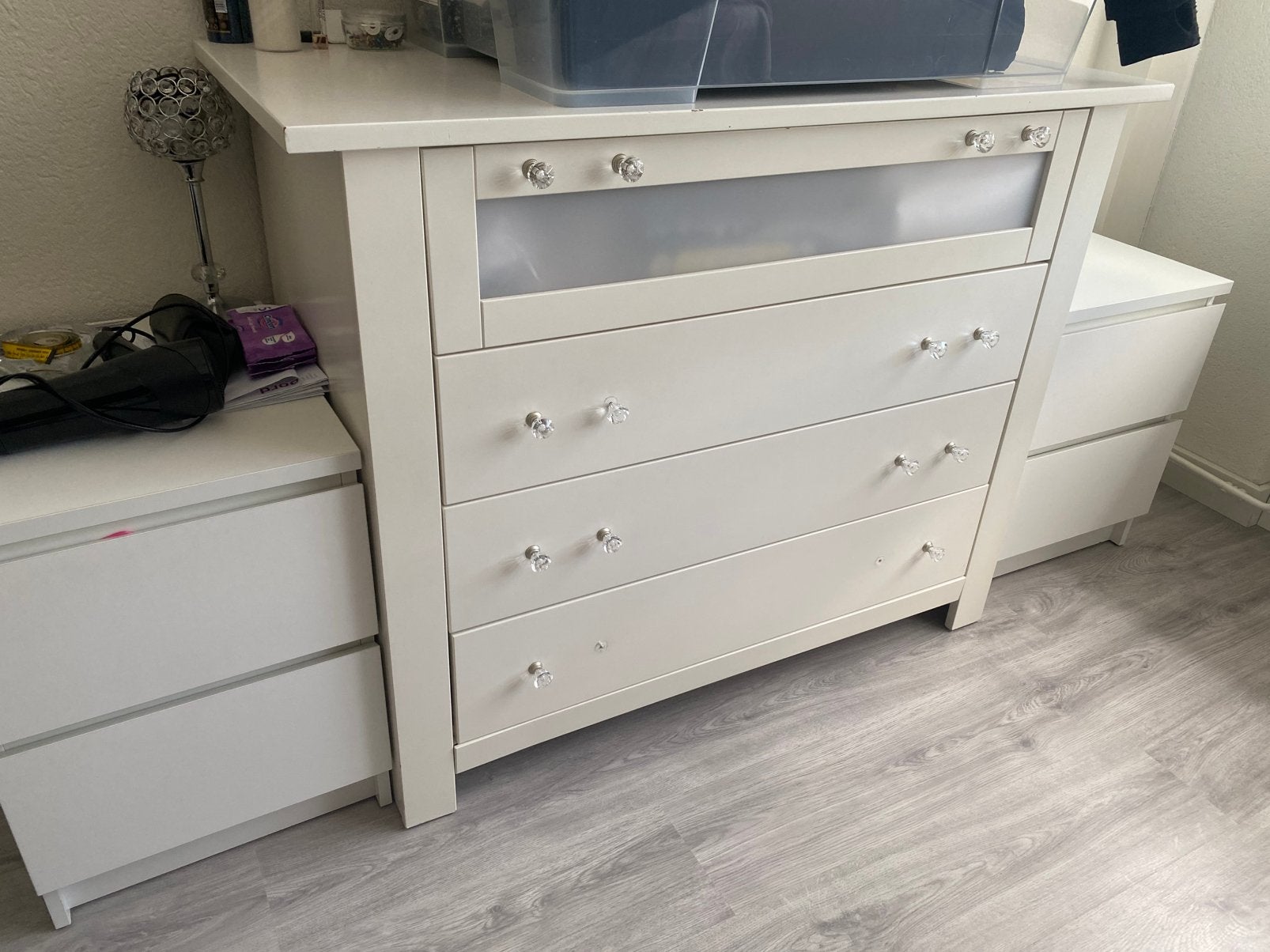 Garderobe kast met kastje, Ophalen, Zo goed als nieuw, 25 tot 50 cm, 50 tot 100 cm