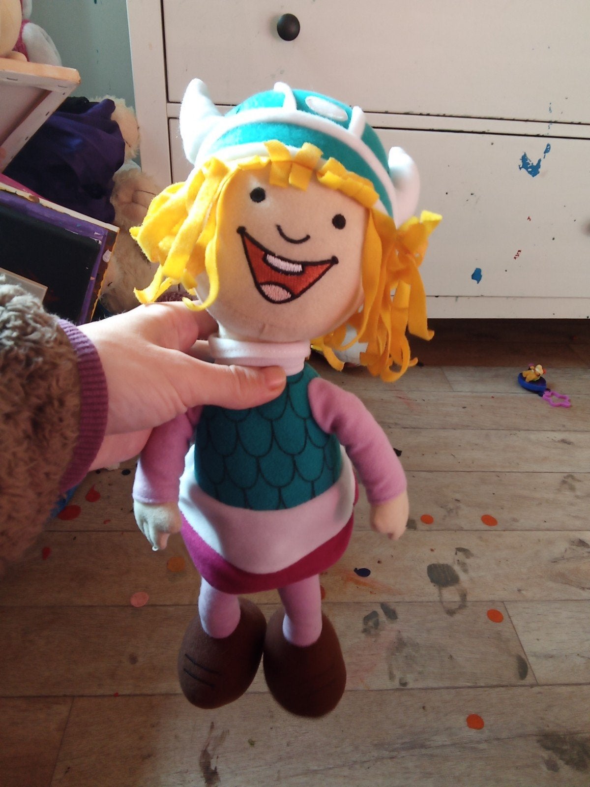Wiki the Viking knuffel 30 cm van de film Wickie de Viking, Verzamelen, Efteling, Ophalen of Verzenden, Zo goed als nieuw, Beeldje of Poppetje