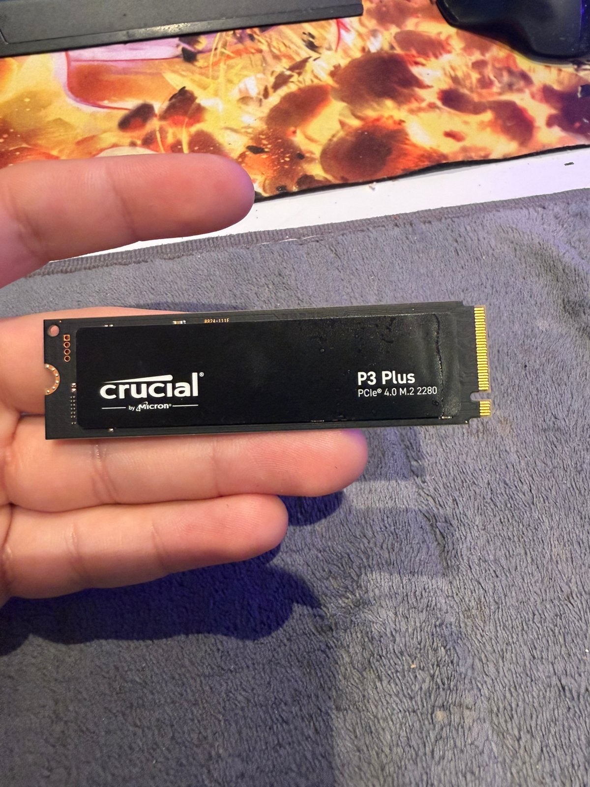 Crucial P3 Plus 1TB PCIe 4.0 NVMe M.2 SSD – Snelle Opslag, Computers en Software, Harde schijven, SSD, Ophalen of Verzenden, Zo goed als nieuw