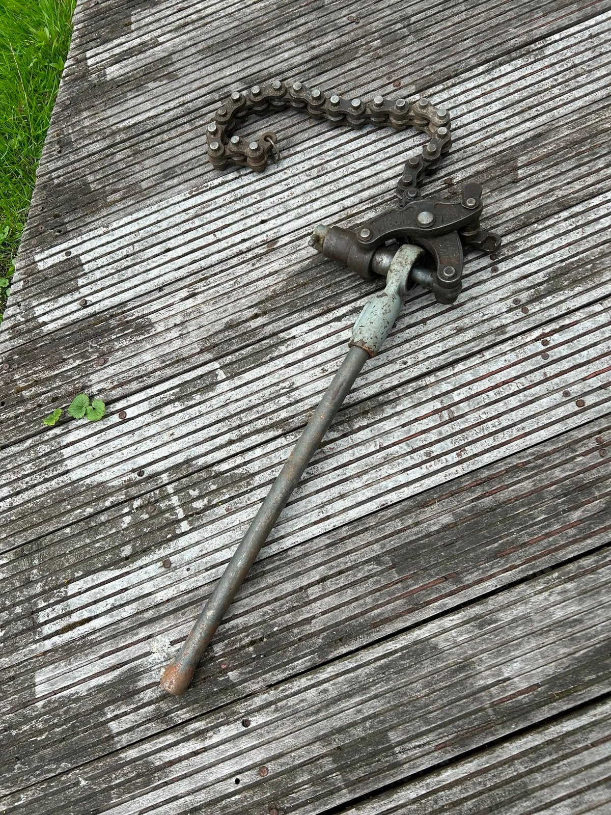 Ridgid rioolbuis snijder, Ophalen, Gebruikt, Sleutel/ratel, Ridgid