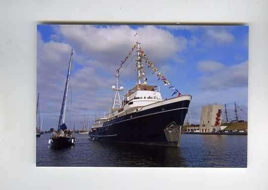 scheepvaart-foto-saewolf/clyde-yacht-ex smit-2x, Verzamelen, Scheepvaart, Ophalen of Verzenden, Zo goed als nieuw, Motorboot, Boek of Tijdschrift