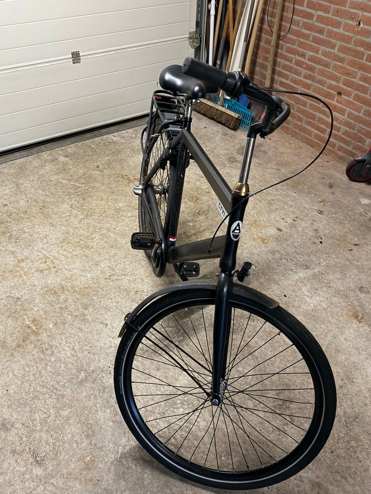Jongens fiets, Fietsen en Brommers, Terugtraprem, Gebruikt, Versnellingen, 53 tot 57 cm