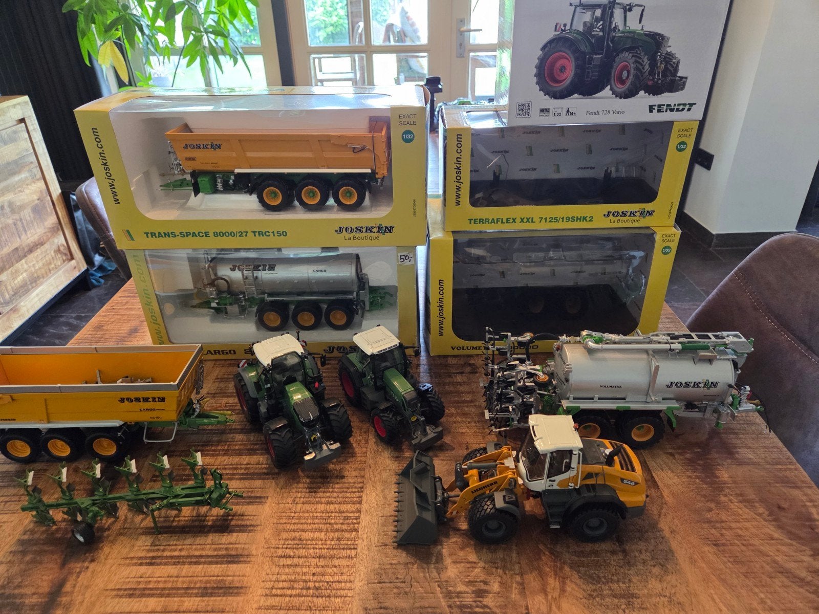 Partij miniaturen, Ophalen of Verzenden, Zo goed als nieuw, Tractor of Landbouw, Overige merken