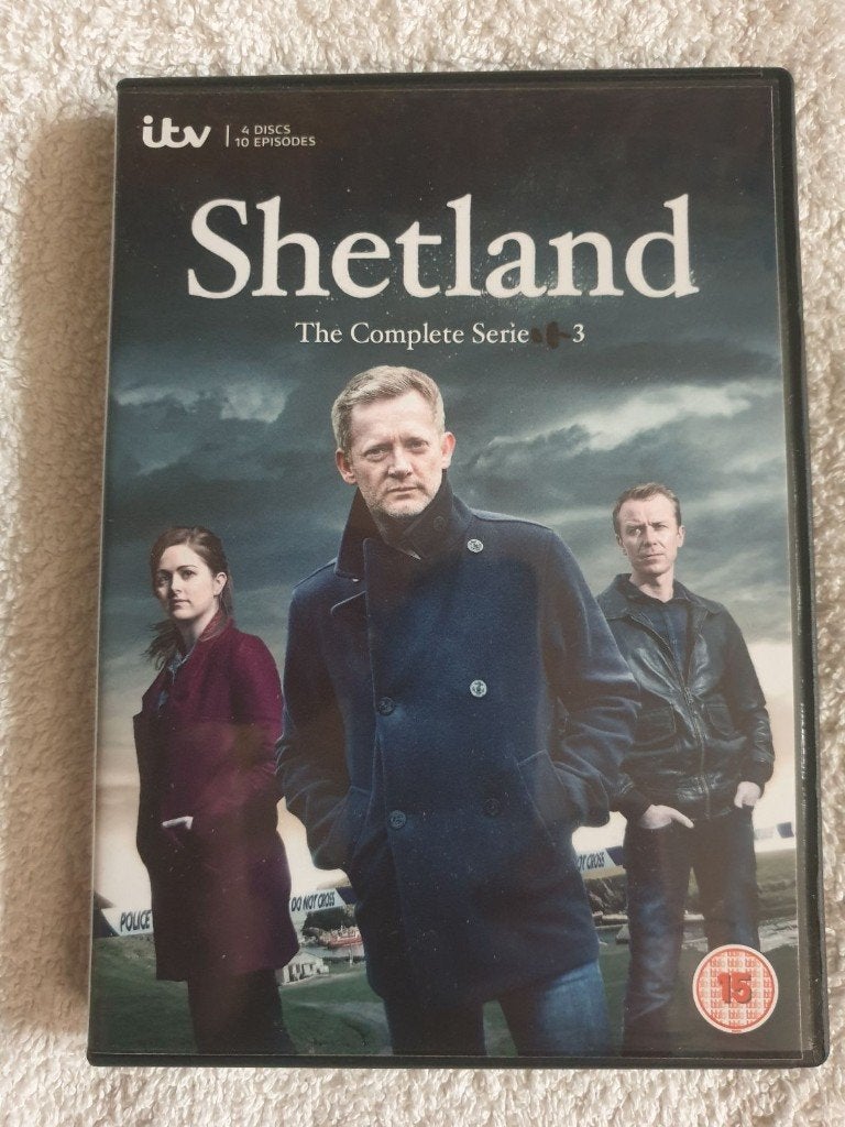 Shetland seizoen 3 + 2 afl seizoen 2 Alleen Engelse Subs., Cd's en Dvd's, Engels, Misdaad, Engels, Ophalen of Verzenden
