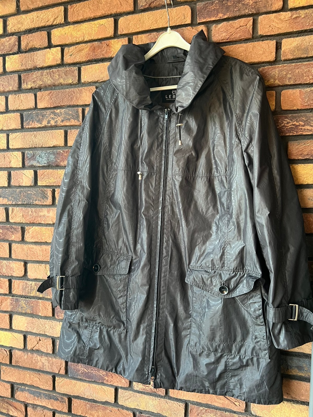 BARBARA LEBEK  dames zomerjas d.grijs  Maat 46  Als nieuw, Kleding | Dames, Jassen | Zomer, Verzenden, Zo goed als nieuw, Maat 46/48 (XL) of groter