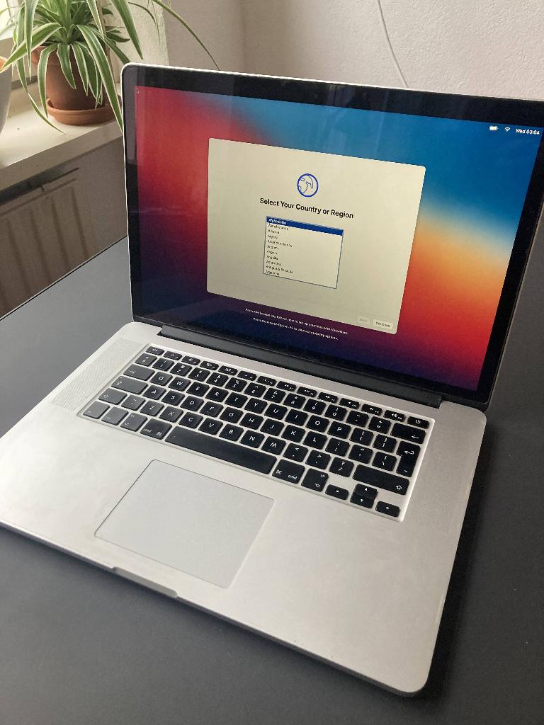 MacBook Pro – Retina, 15-ich, Mid 2014, Gebruikt, 2 tot 3 Ghz, 15 inch, Ophalen