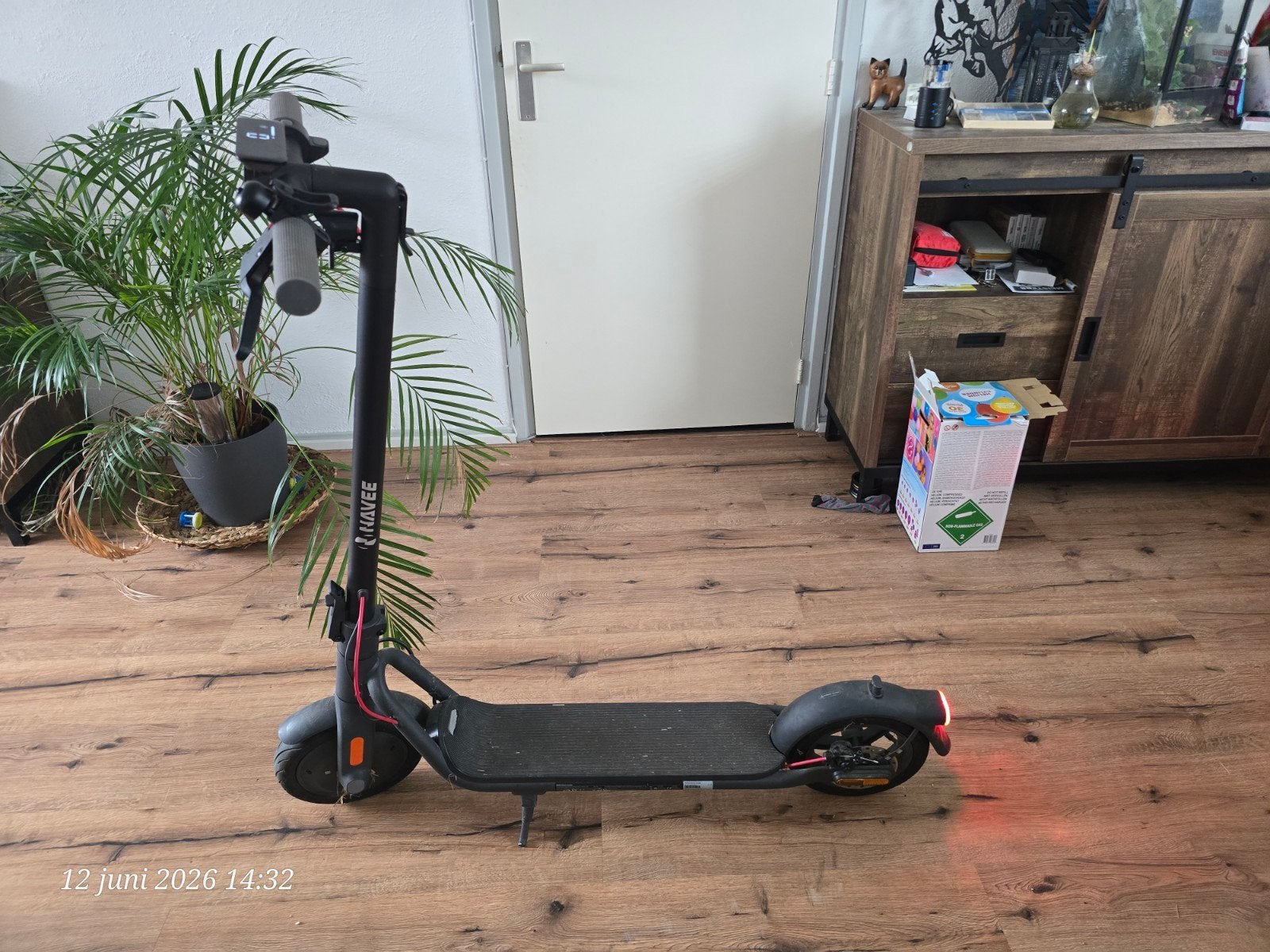 Navee N65 elektrische step met slot en oplader, Ophalen, Gebruikt, Elektrische step (E-scooter)