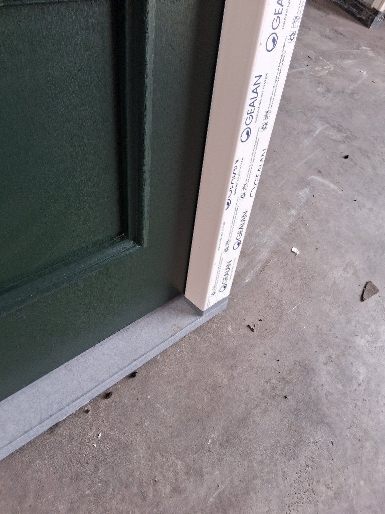 Nieuw Voordeurkozijn Hr++ bezorgen factuur mogelijk, Ophalen of Verzenden, Glas, 120 cm of meer, 215 cm of meer