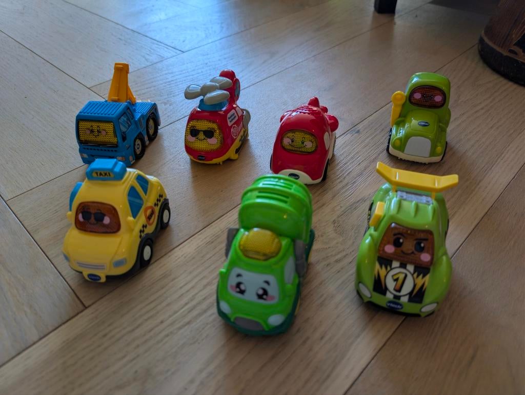 7x VTech Toet Toet auto's, Ophalen of Verzenden