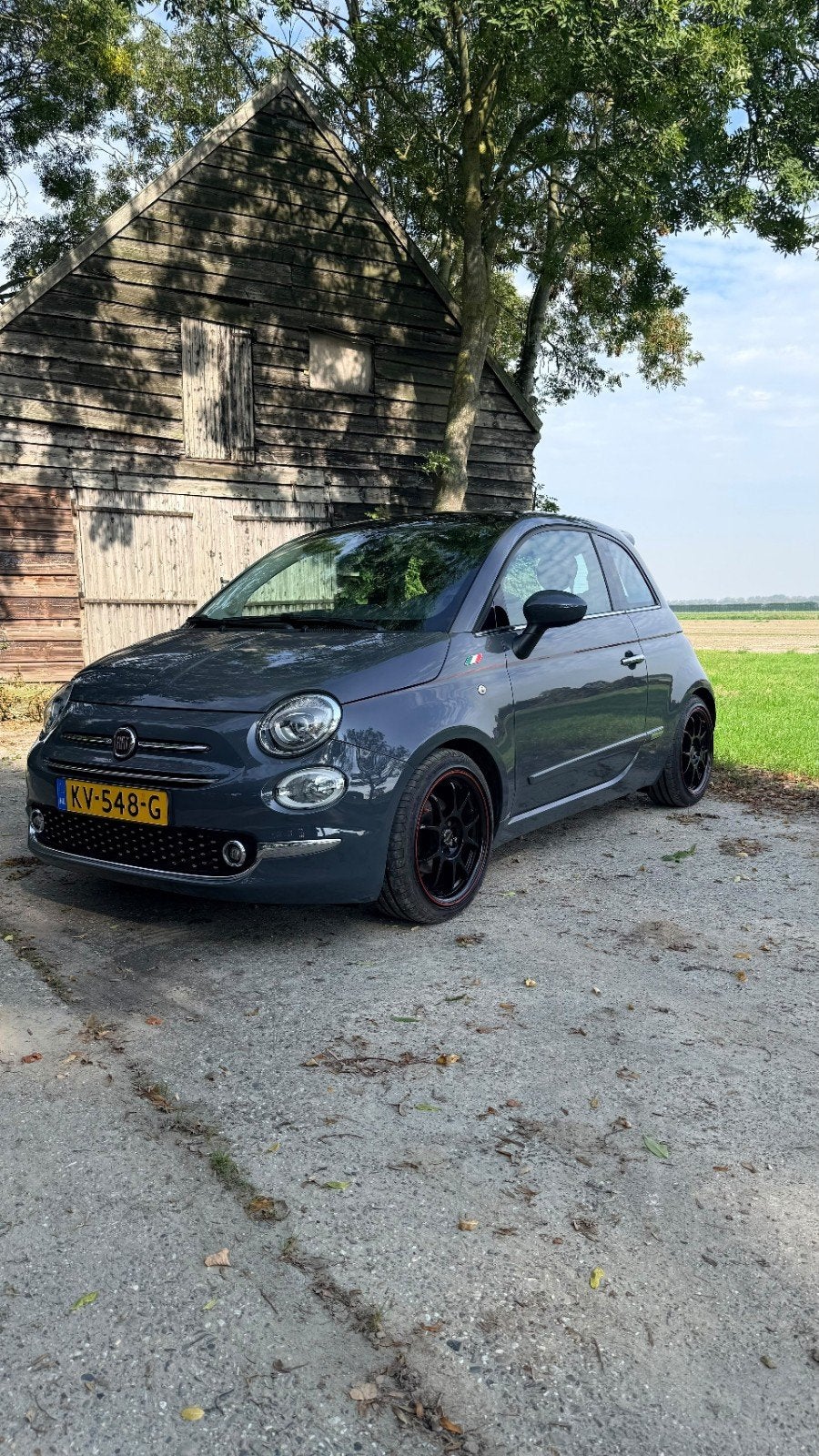 Fiat 500 Twinair automaat, Auto's, Stof, 31 €/maand, Origineel Nederlands, Particulier