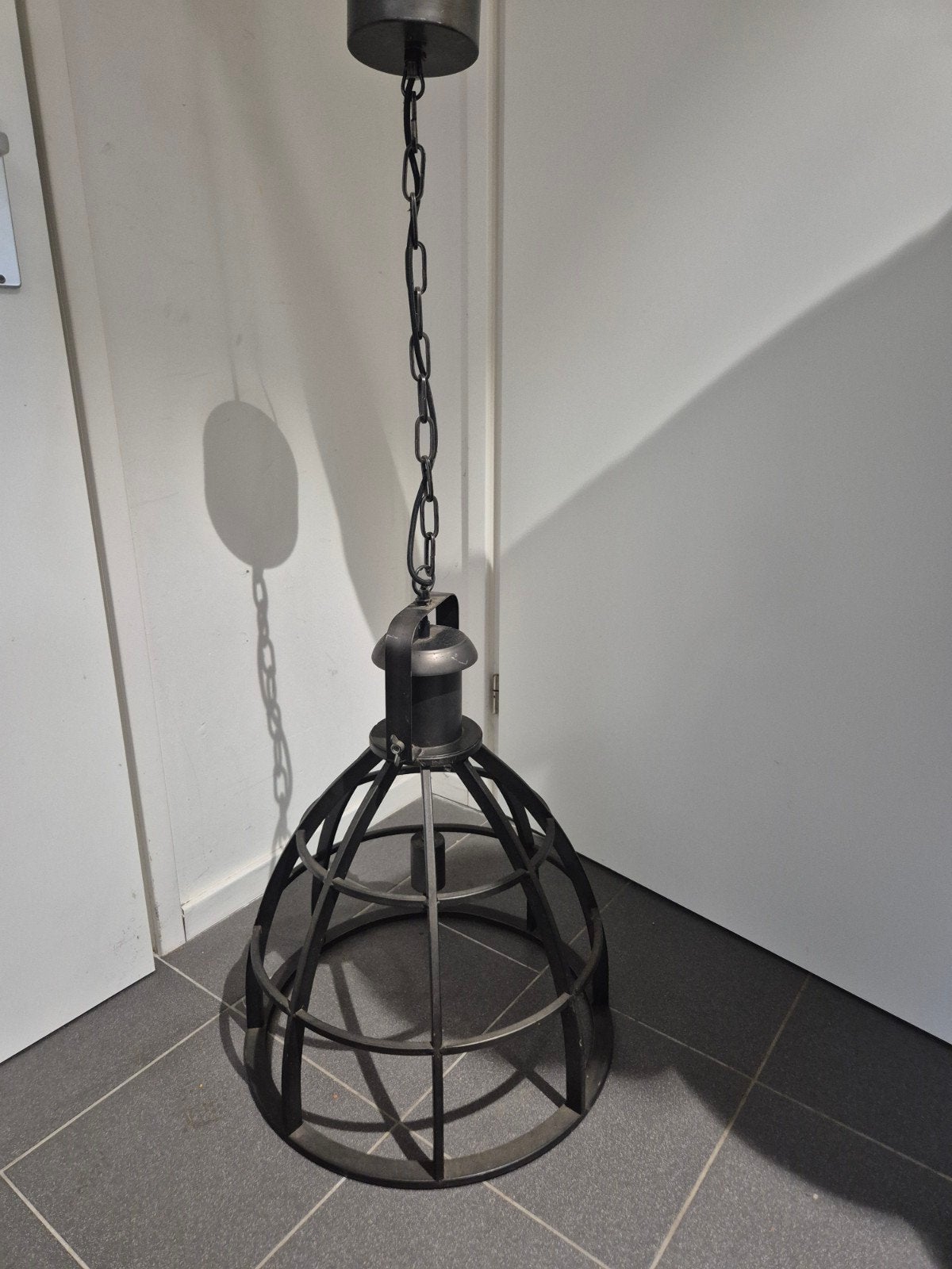 Grote industriële hanglamp, Ophalen, Onbekend, Onbekend, Onbekend