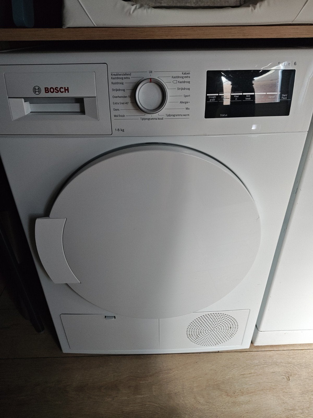 Bosch serie 6 condensdroger, 6 tot 8 kg, Ophalen, Condens, 85 tot 90 cm