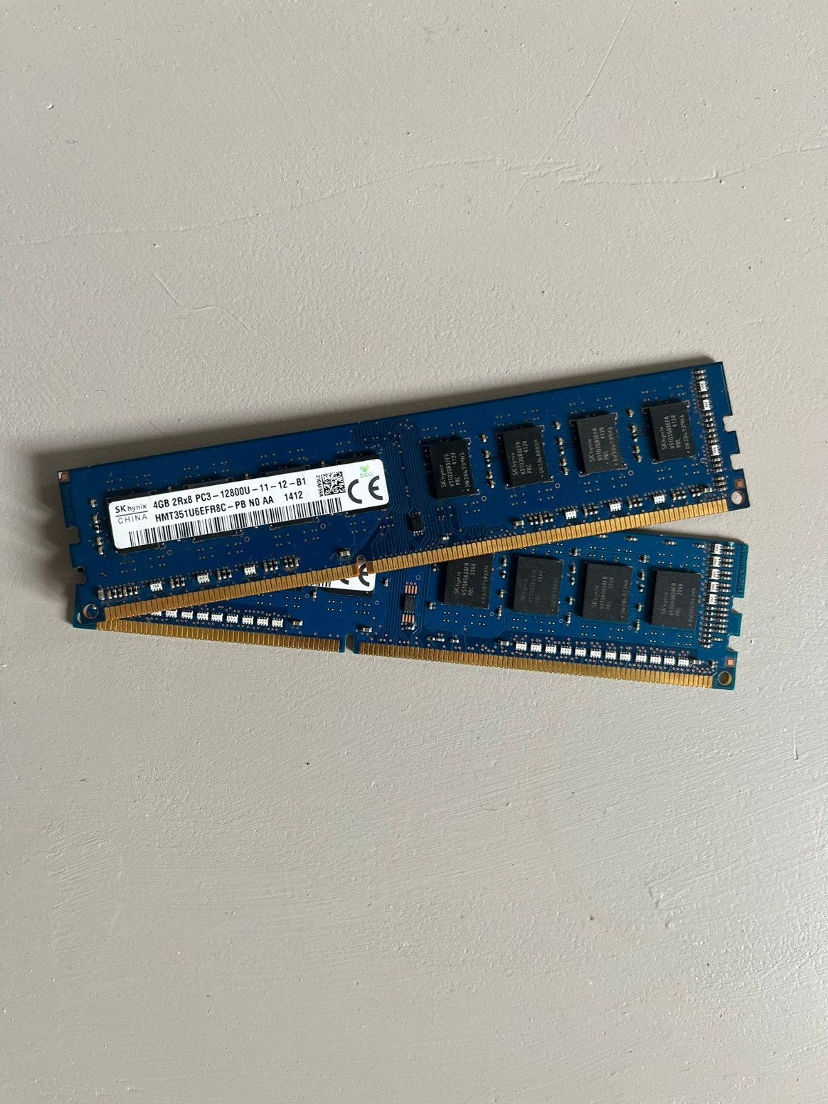 8gb ddr3 ram, Computers en Software, RAM geheugen, DDR3, Ophalen of Verzenden, Zo goed als nieuw, Desktop