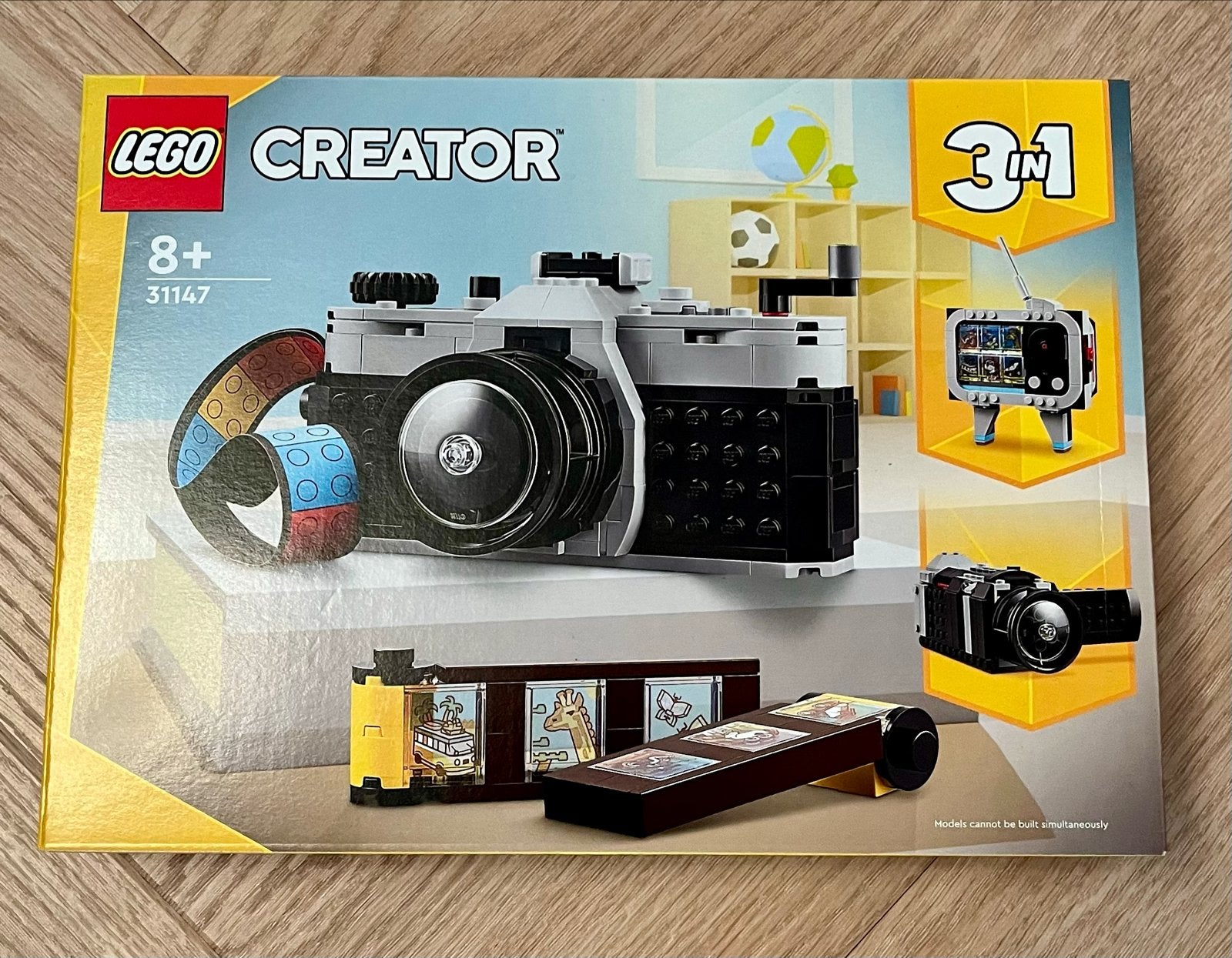 Nieuw in doos LEGO Creator 3in1 Retro Camera 31147, Ophalen, Nieuw, Overige merken