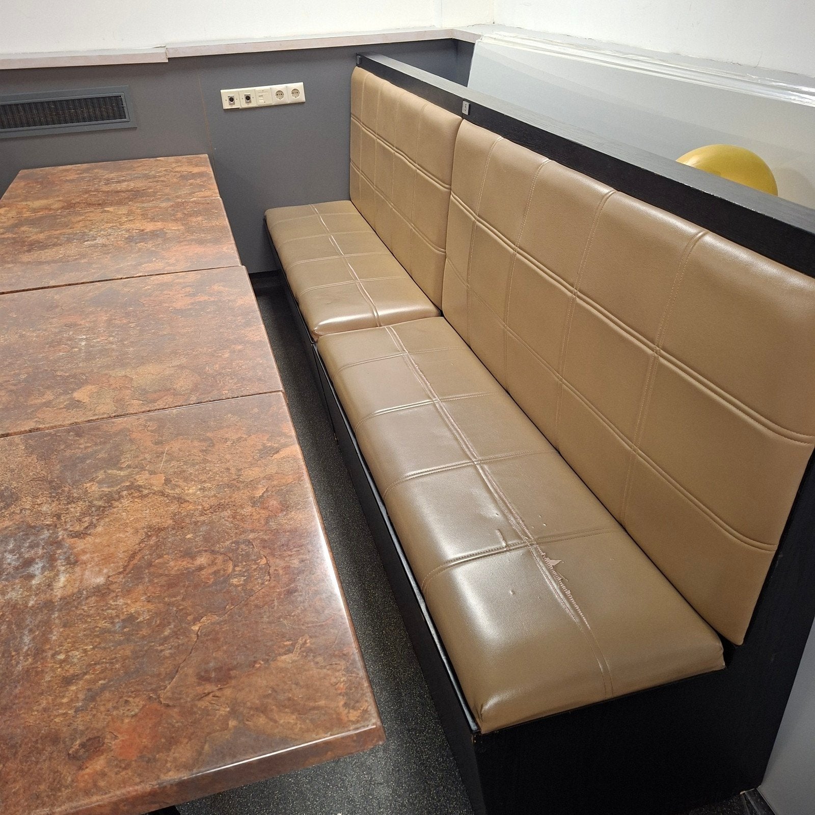 12 Lange bank met opbergruimte - ideaal voor horeca/keuken, Ophalen, Gebruikt, 300 cm of meer, 75 tot 100 cm