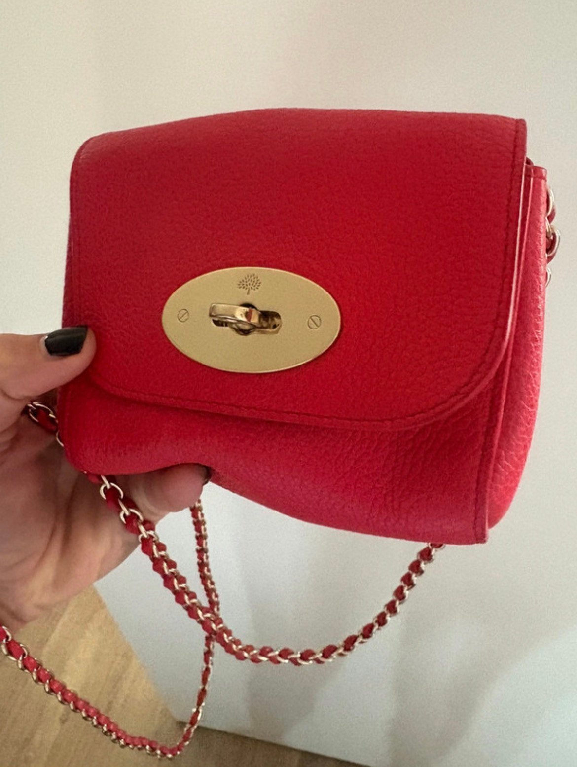 Mulberry Lily Rood, Ophalen of Verzenden, Nieuw, Rood, Handtas