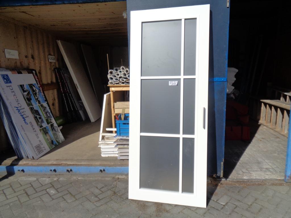 GLASDEUR, stomp,93x231.5,Svedex  KUNSTSTOFDEUR, (schuifdeur), Ophalen, Glas, 80 tot 100 cm, 215 cm of meer