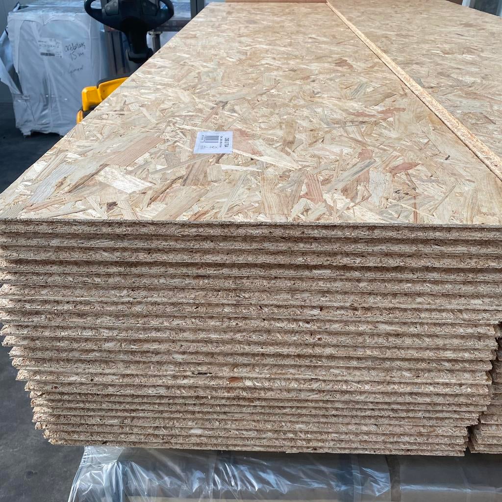 OSB-platen 18mm, tong en groef 590x2440mm (halve platen), Doe-het-zelf en Verbouw, Overige materialen, Dotek, 6744 PT, Minder dan 20 mm