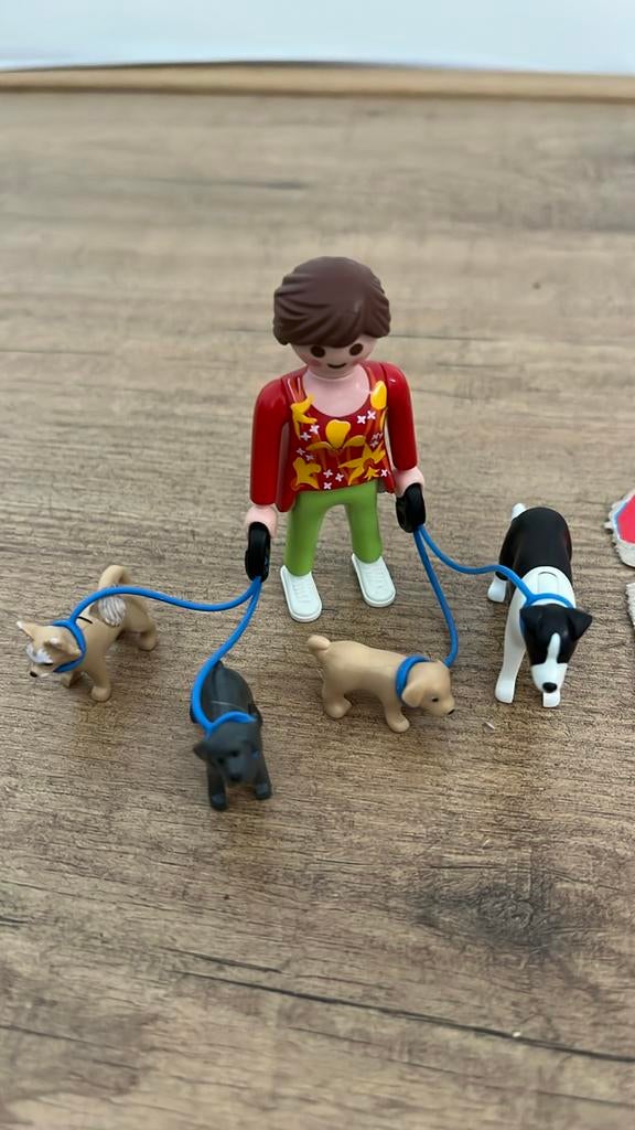 Playmobil 5380 - Hondenuitlaat Set, Ophalen of Verzenden, Gebruikt, Complete set