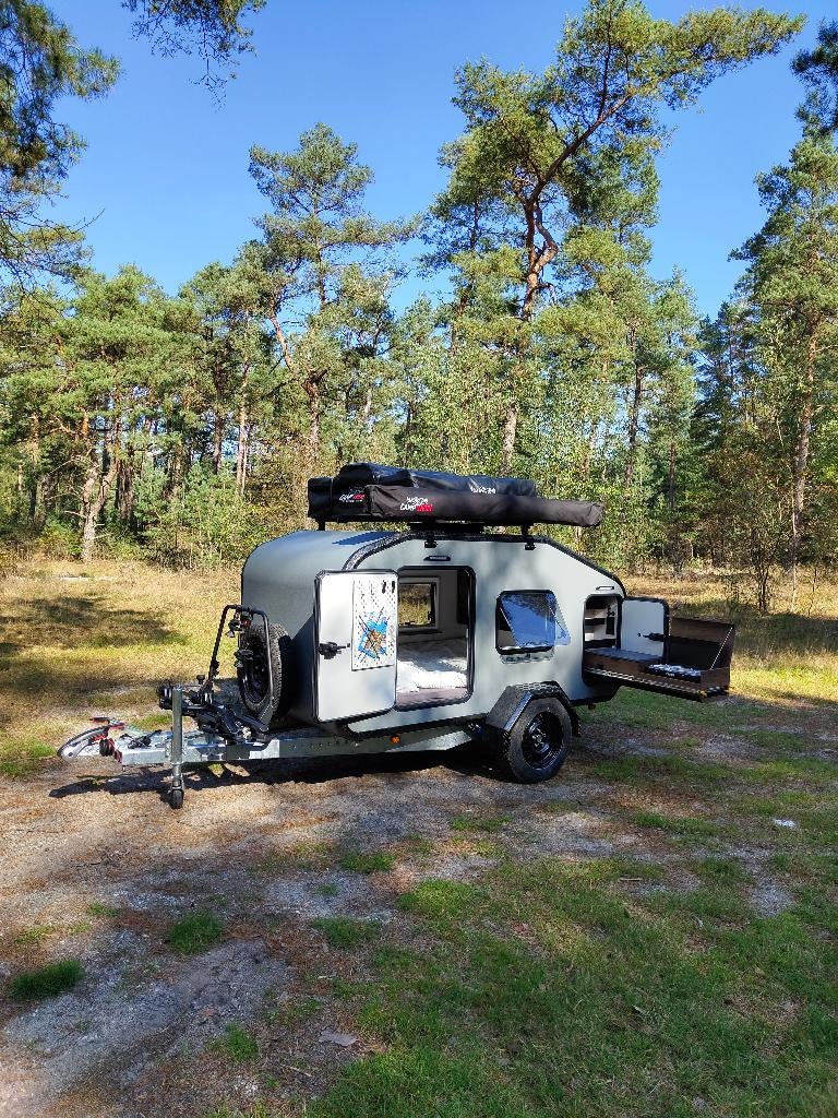 Custom Compacts - De compacte mini caravan, Caravans en Kamperen, Caravans, Overige merken, Tot en met 2, Bedrijf, Tot 500 kg