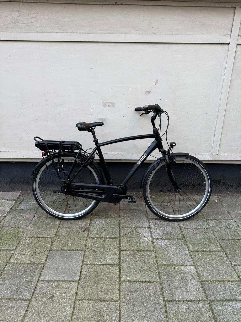 Union elektrische heren fiets bosch middenmoter, Fietsen en Brommers, Fietsen | Dames | Damesfietsen, Zo goed als nieuw, Overige merken