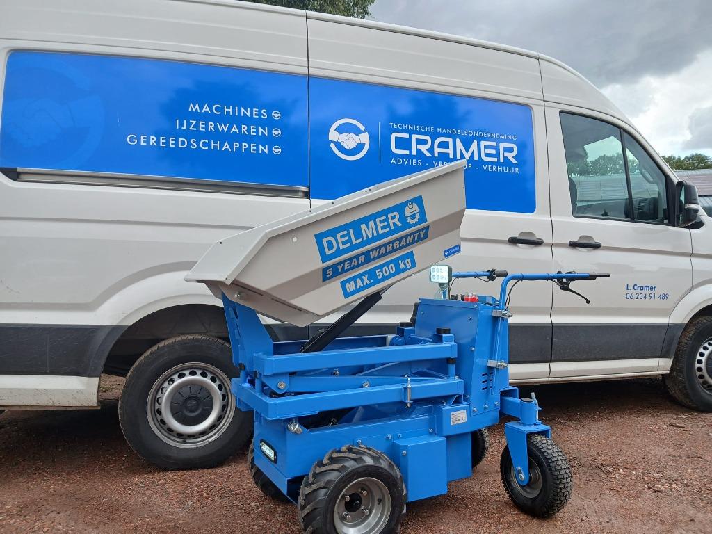 Delmer EMD500HLS Elektrische Mini Dumper - accu kruiwagen, Ophalen, ., Delmer, Nieuw