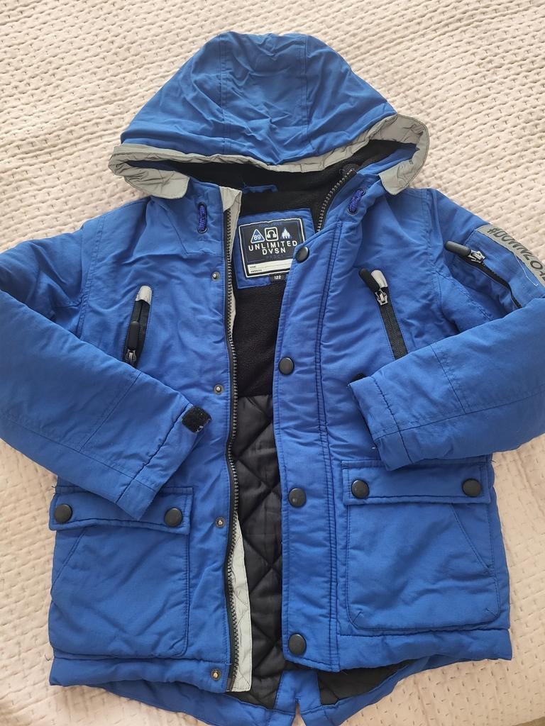 Winterjas Jongens Maat 122, Overige typen, Ophalen of Verzenden, Zo goed als nieuw, Jongen