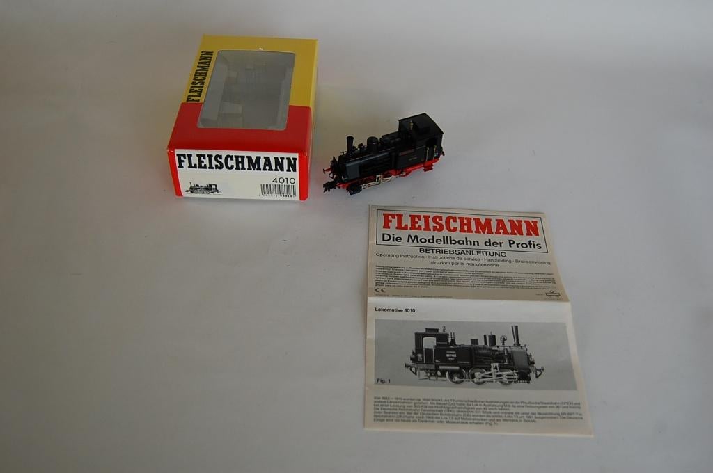 FLEISCHMANN 4010., Hobby en Vrije tijd, Modeltreinen | H0, Zo goed als nieuw, Locomotief, Gelijkstroom, Fleischmann, Analoog, Ophalen of Verzenden