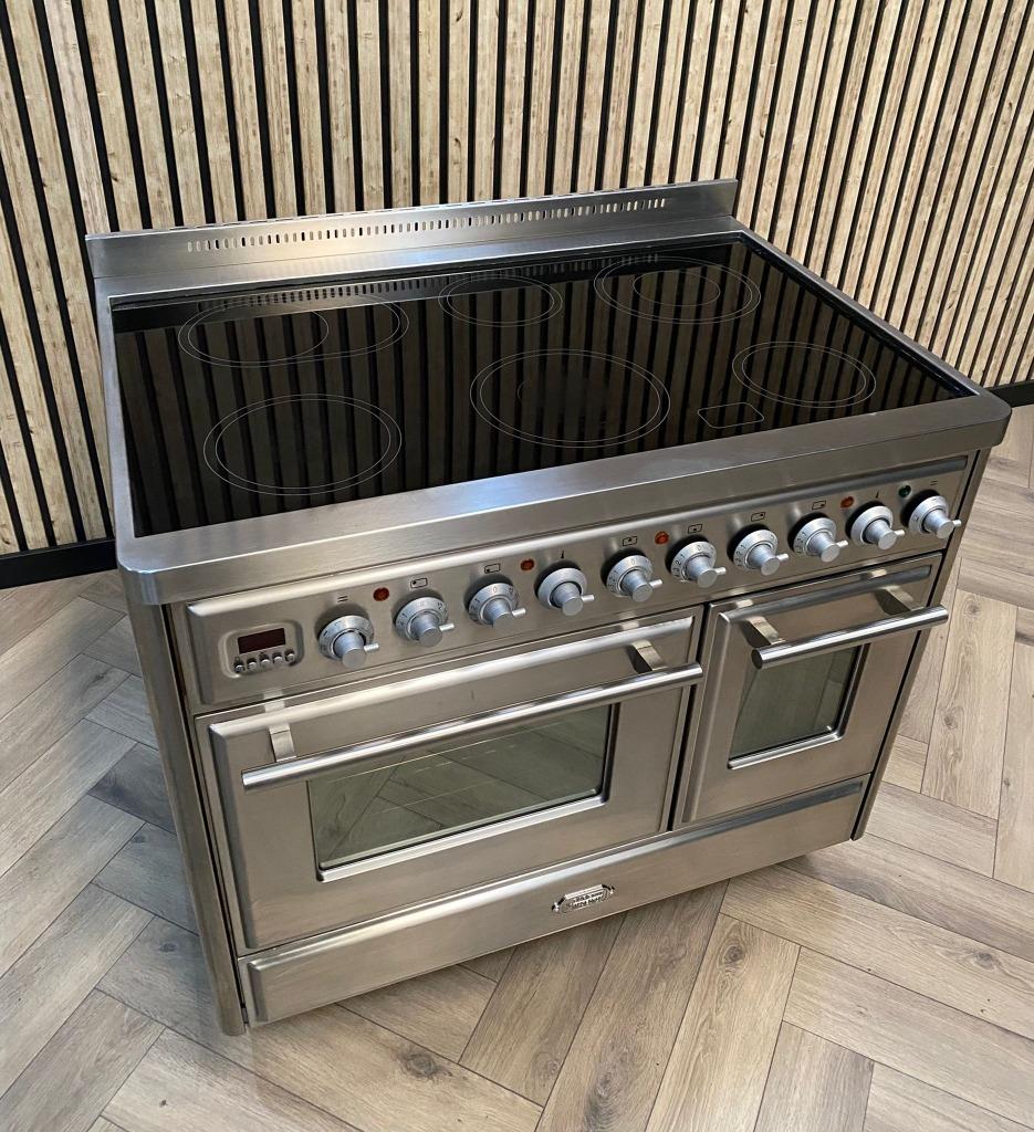 Luxe Boretti Majestic Keramisch 100 cm + 2 Ovens, 60 cm of meer, Keramisch, Ophalen of Verzenden, Vrijstaand