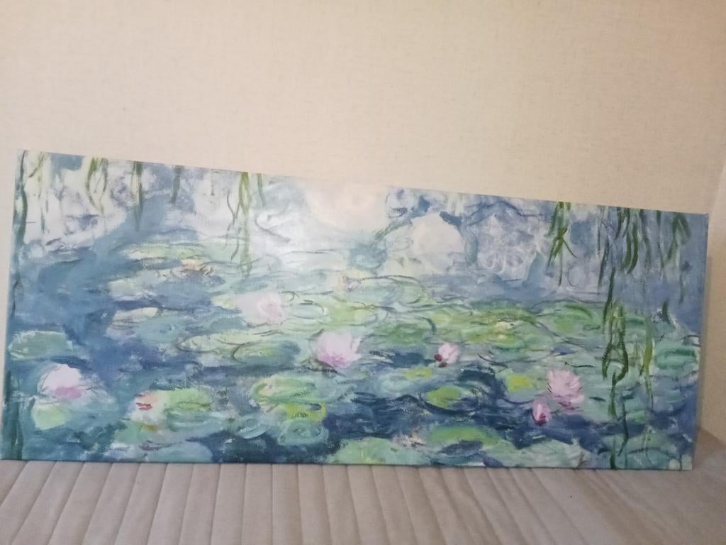Replika "de waterlelies" - Claude Monet, Ophalen