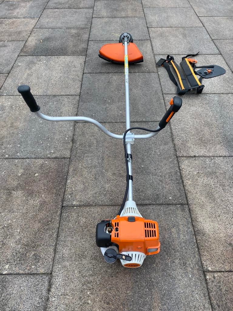 Stihl bosmaaier, Ophalen, Gebruikt, Benzine